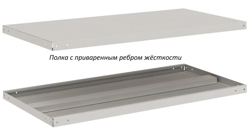 Стеллаж металлический Титан МС-750 2500x1500x300/8