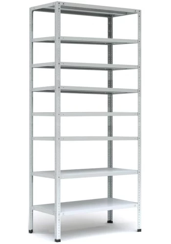 Стеллаж металлический Титан МС-750 2500x1500x300/8